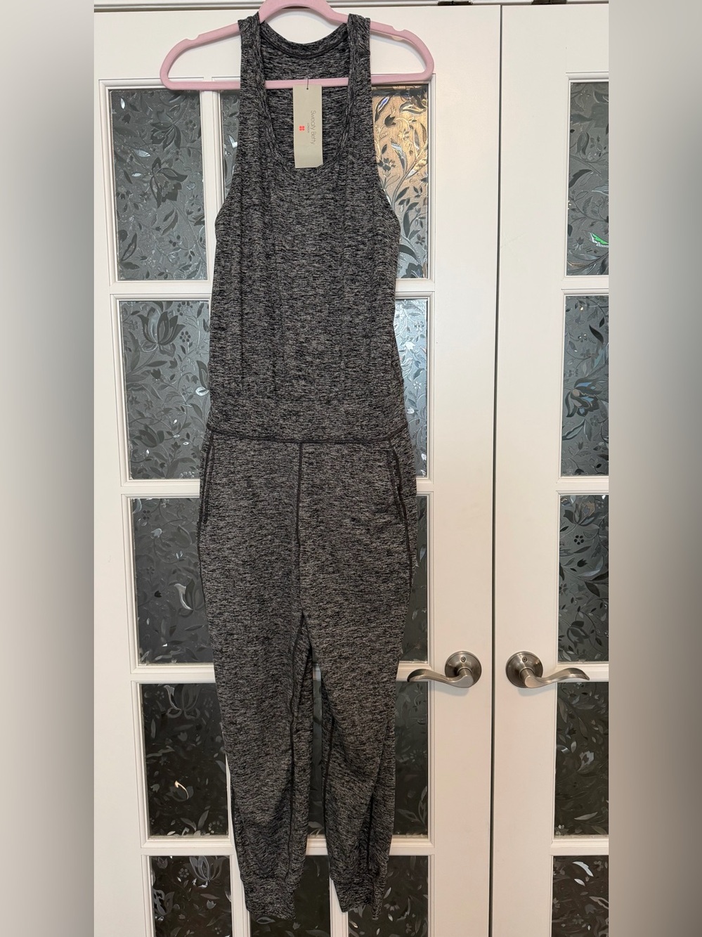 Sweaty Betty Black Marl Jumpsuit